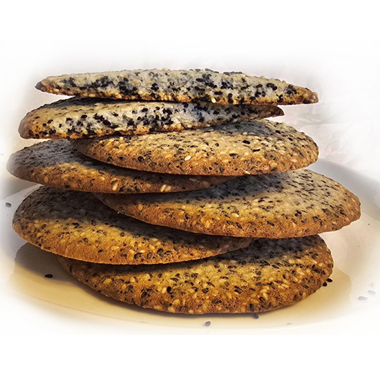 Sesame Crisp Cookie