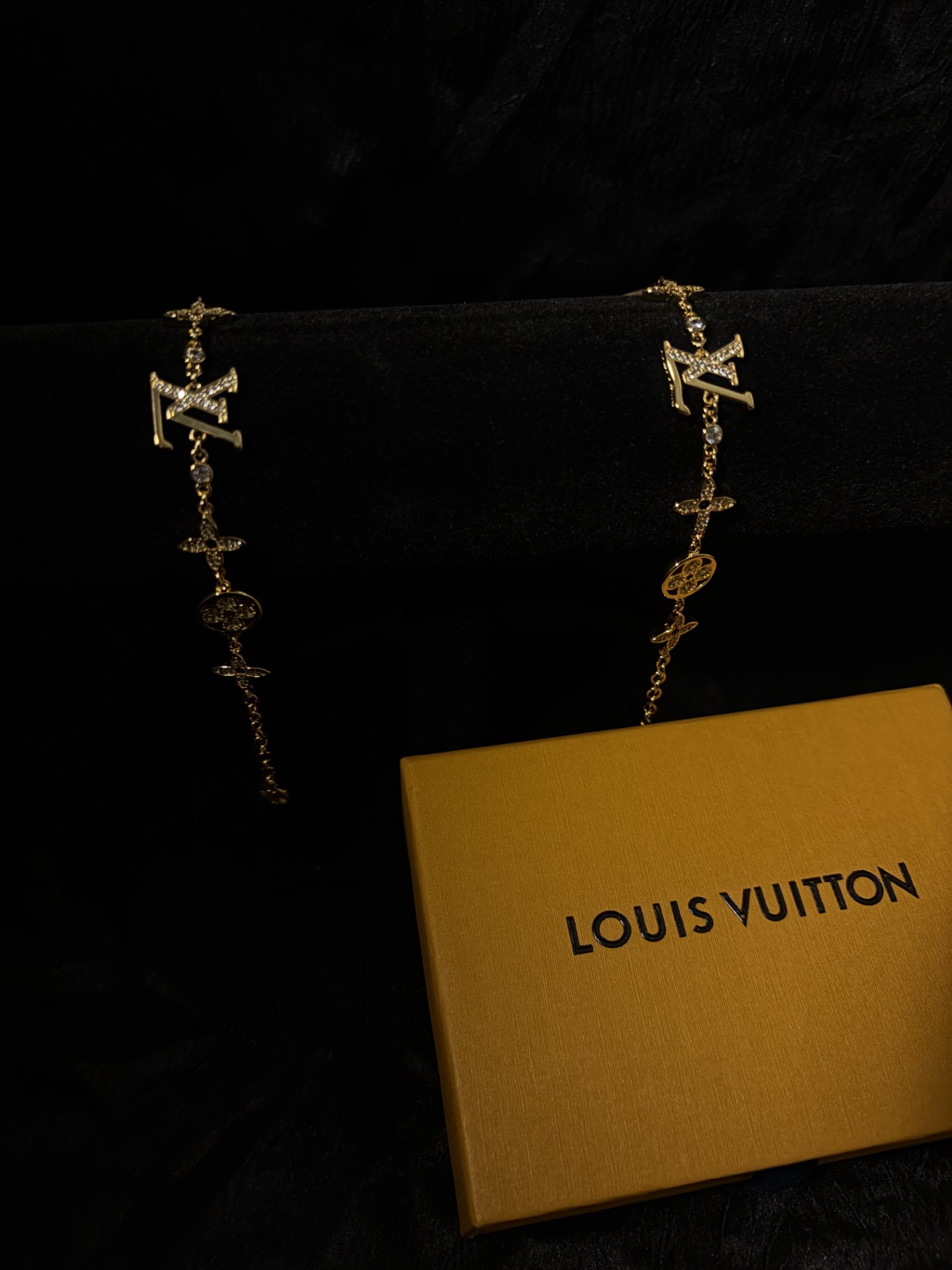 Louis Vuitton Gold Extra Charm Bracelet Chain