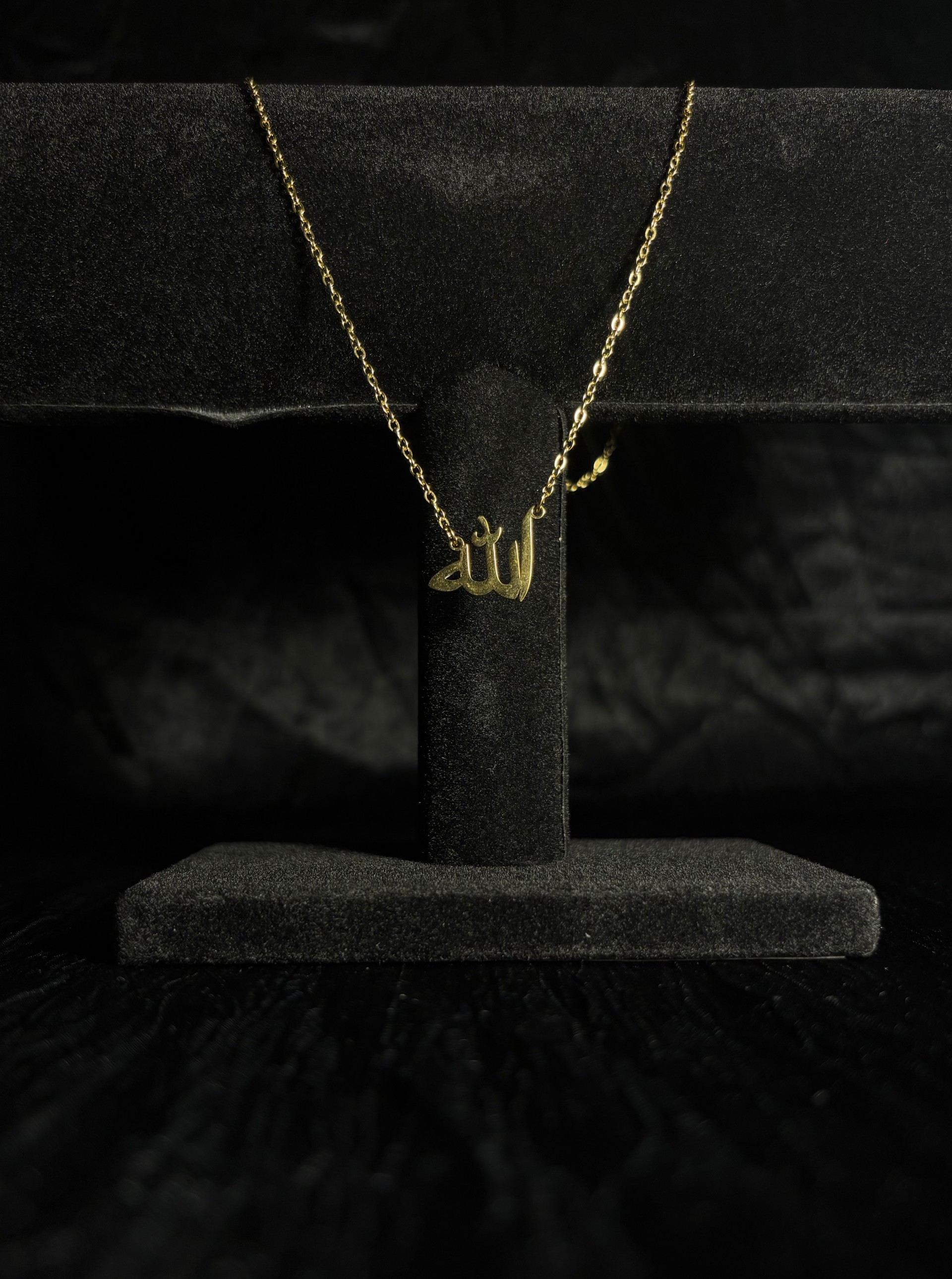 Islamic Gold Allah Necklace