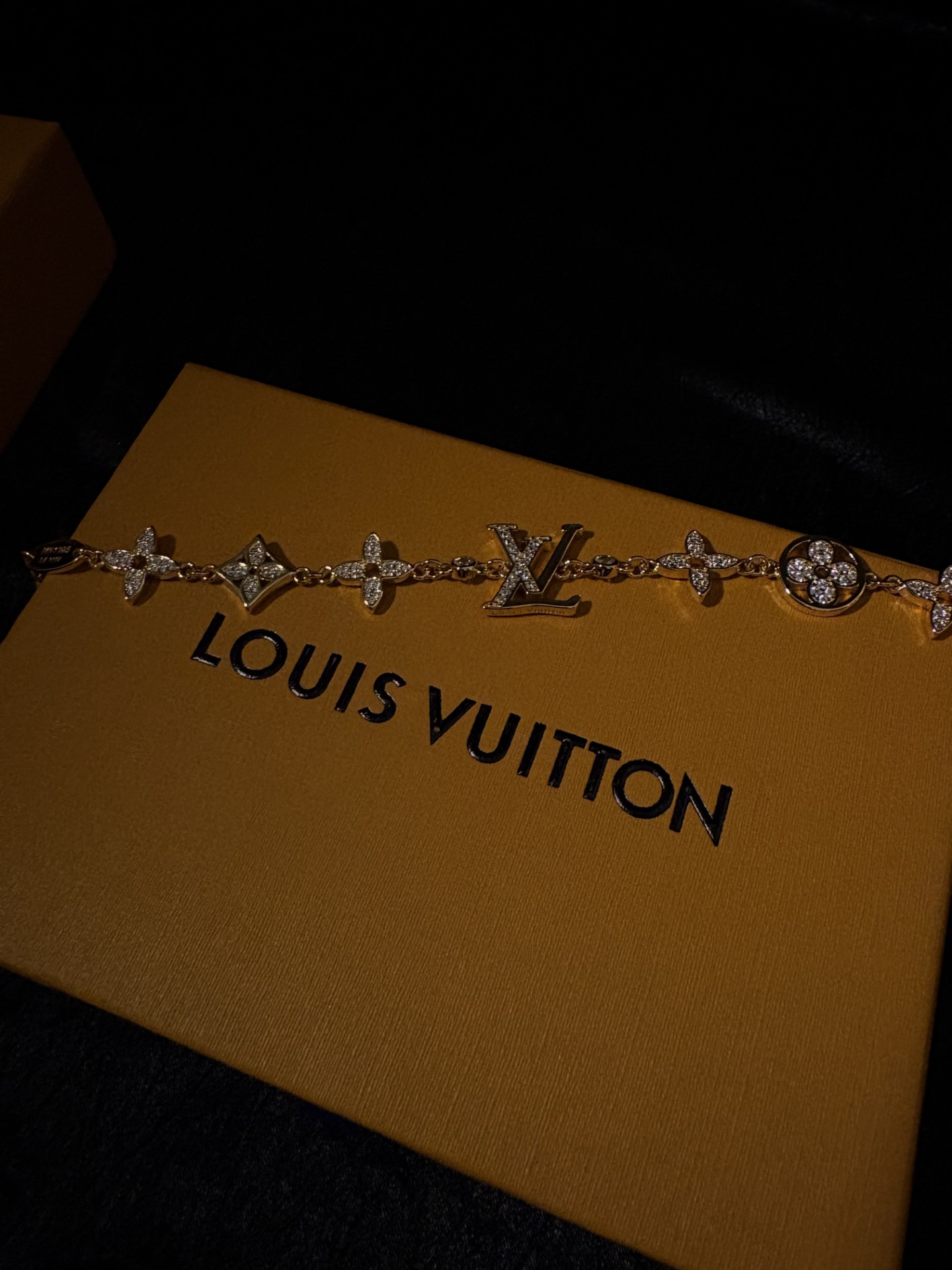 Louis Vuitton Gold Extra Charm Bracelet Chain