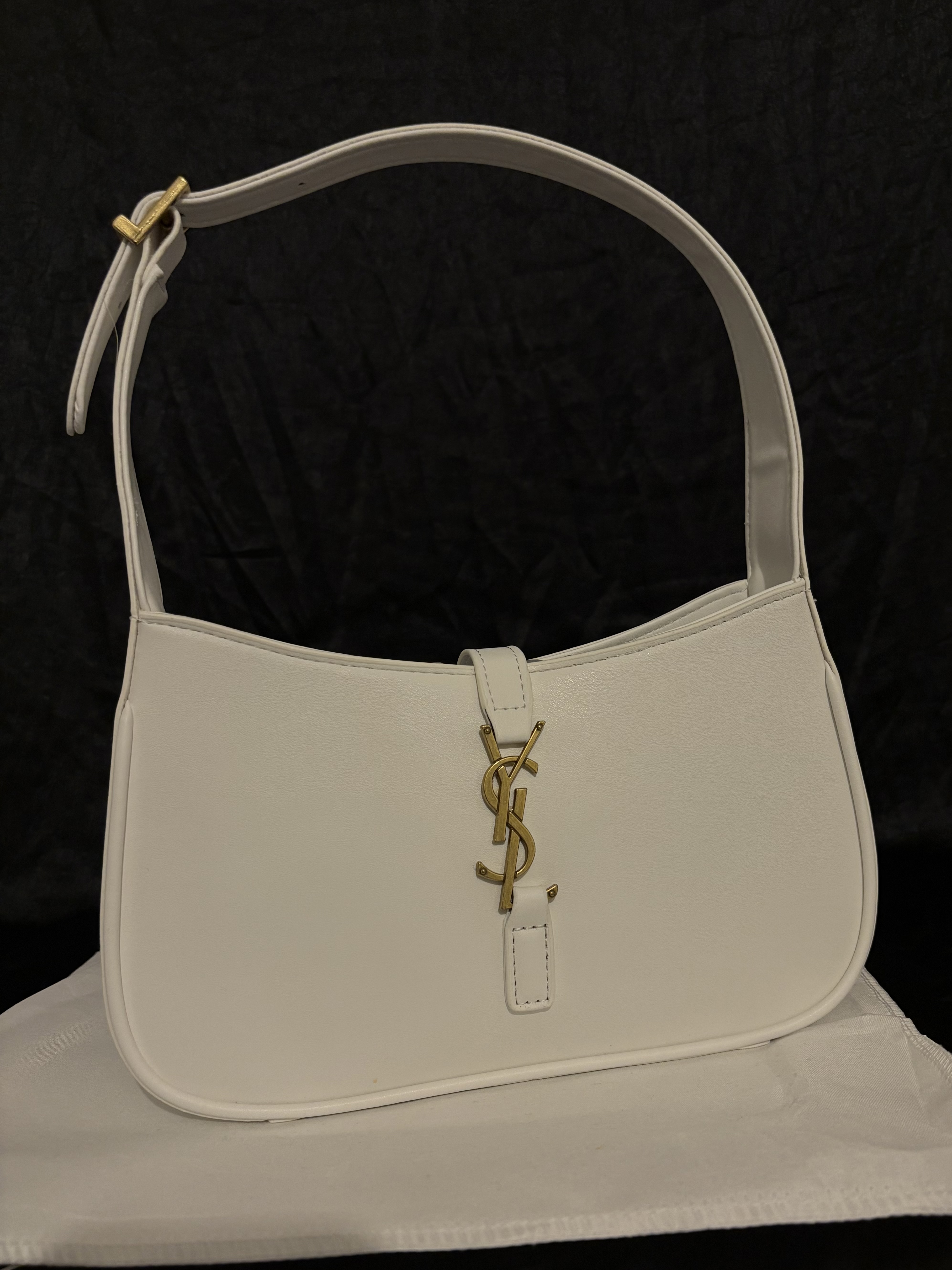 Yves Saint Laurent White Bag