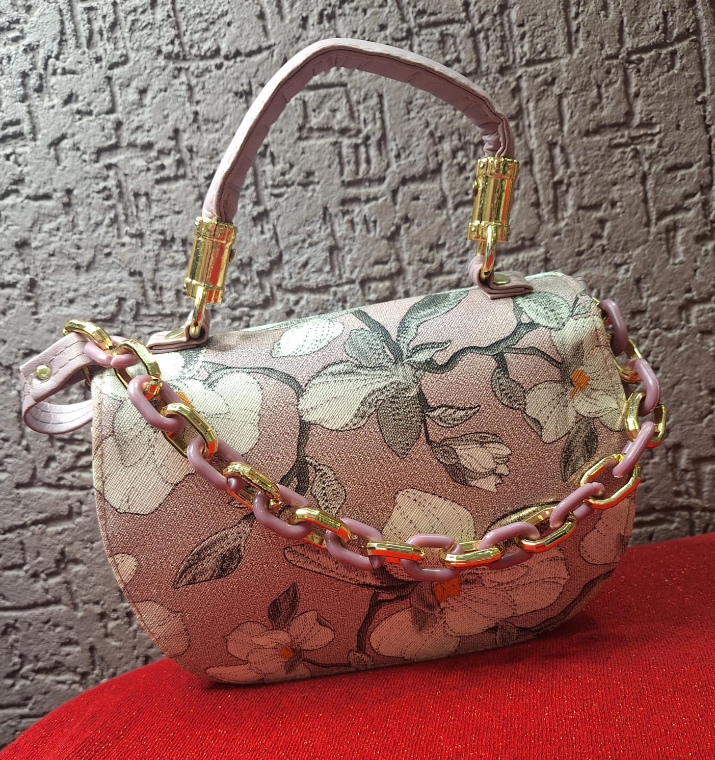 Floral Patterned Handbag HB-09