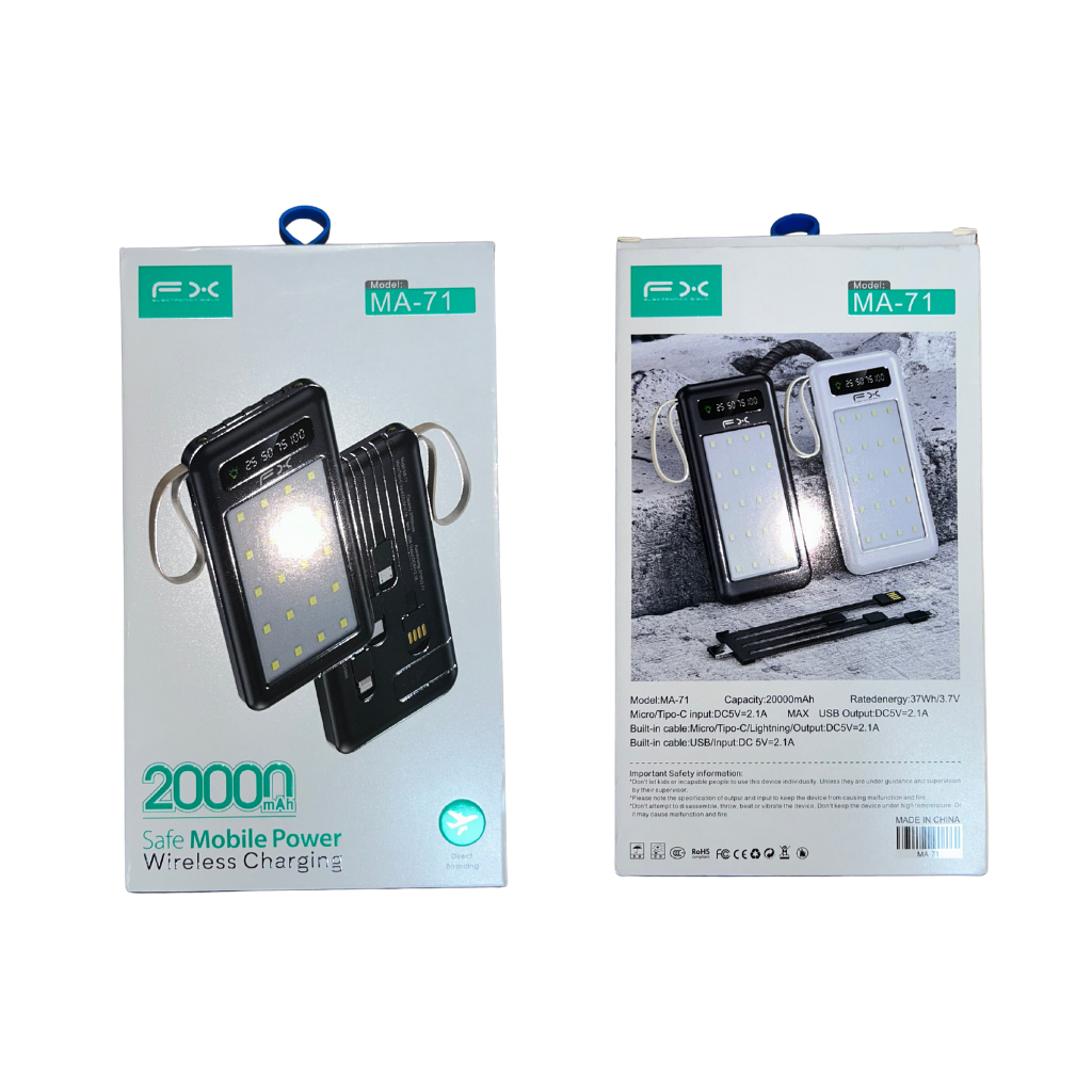 Batería portátil PowerBank MA-71