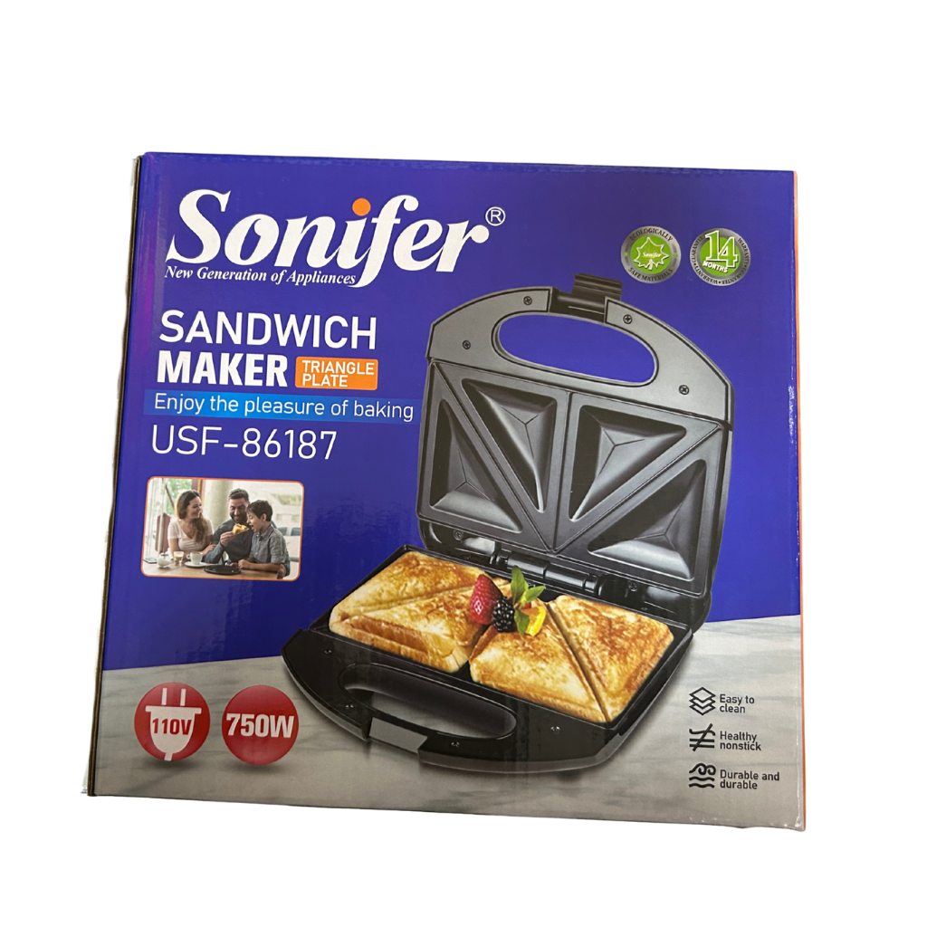 Sandwichera eléctrica Sonifer