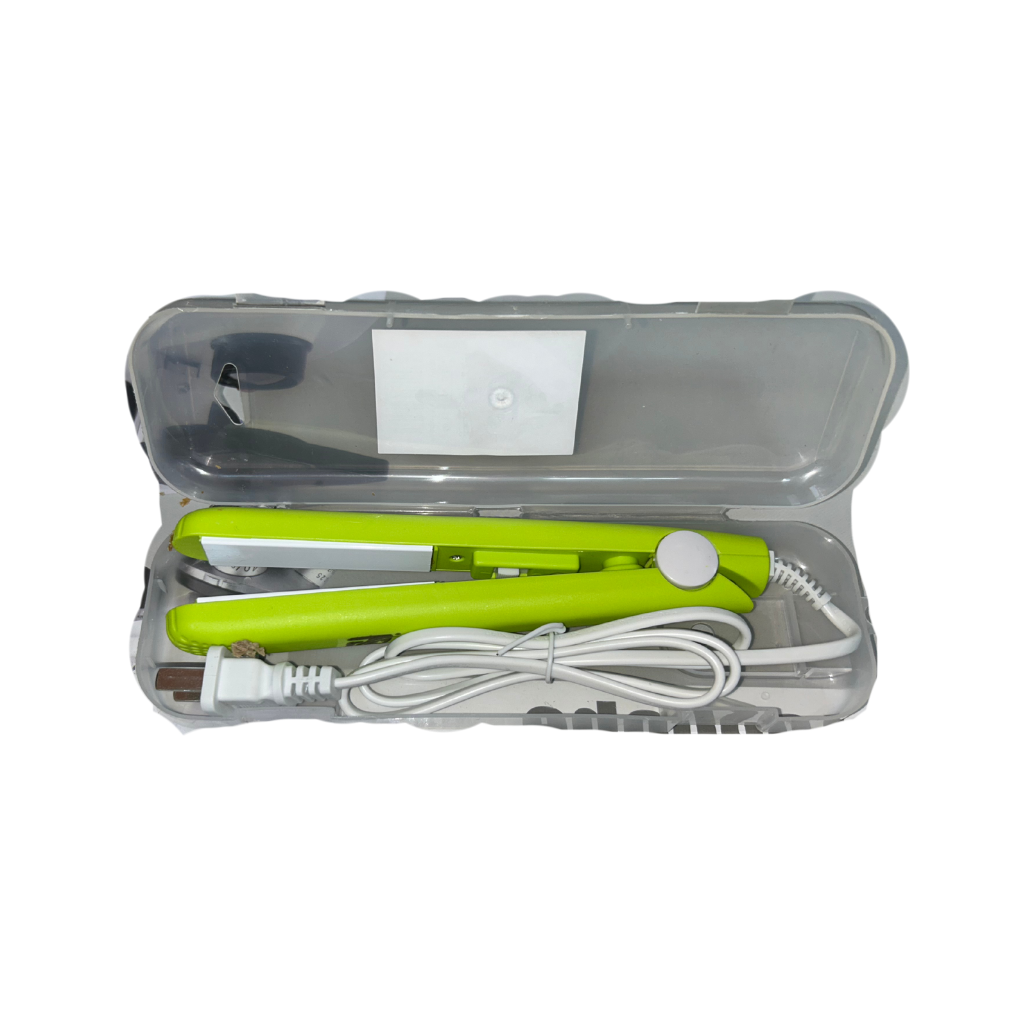 Mini plancha de pelo portátil