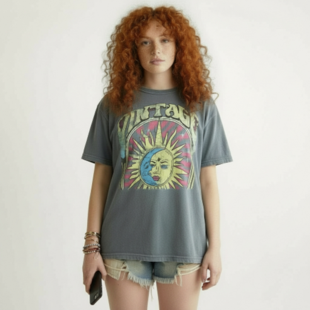 Remerón vintage sol y luna