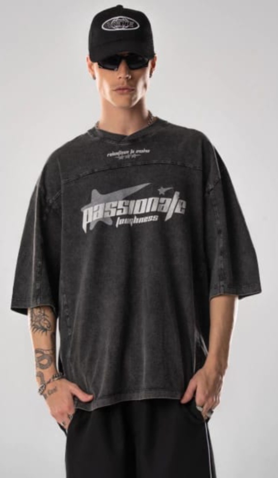 Remera Boxy Fit "Passionate