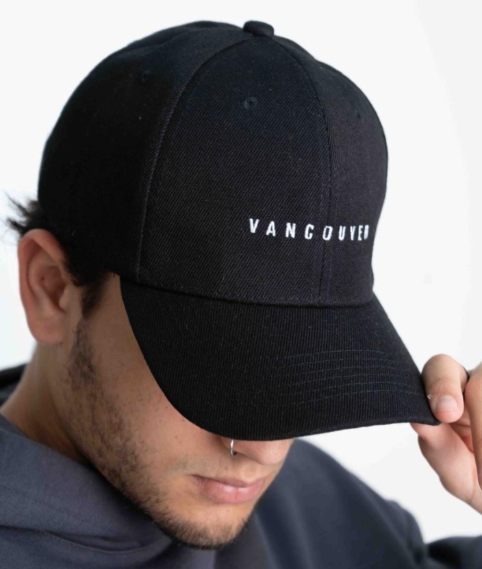 Gorra negra Vancouver
