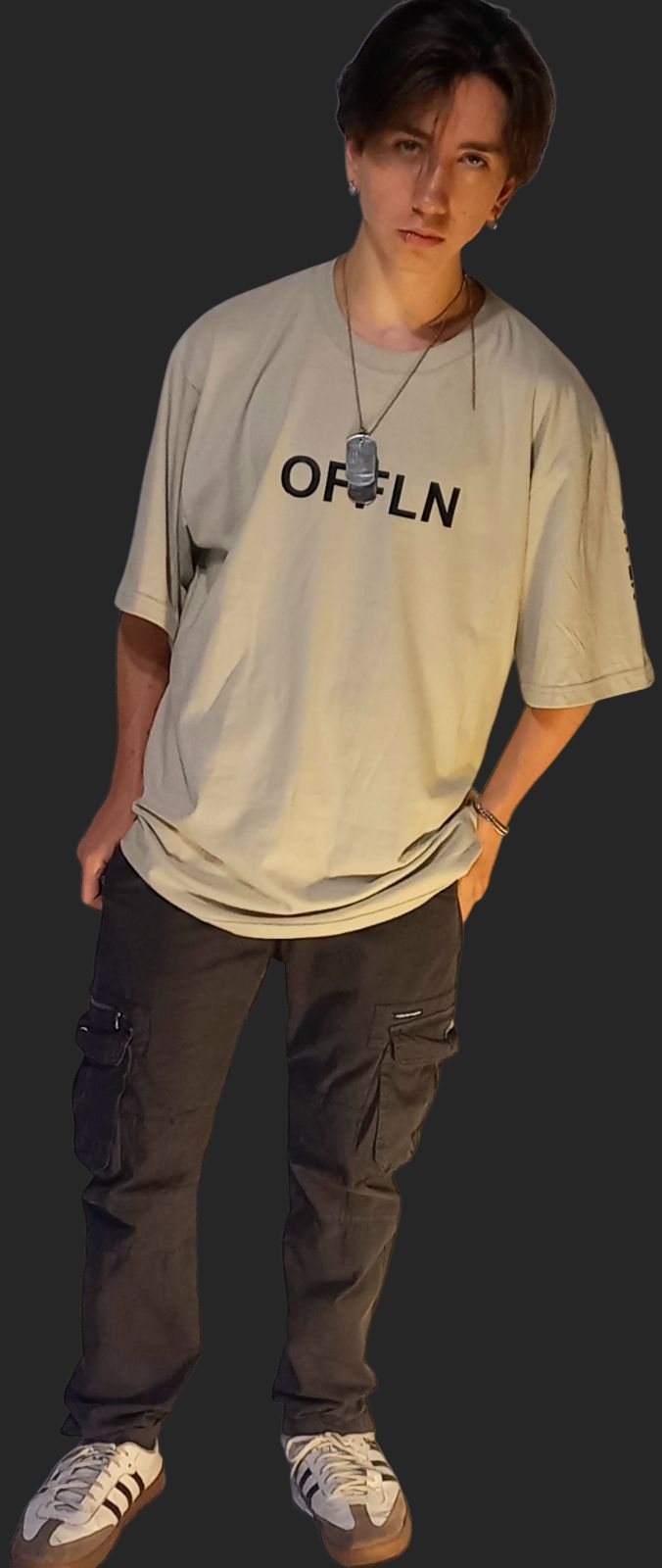 Camiseta beige OPFLN