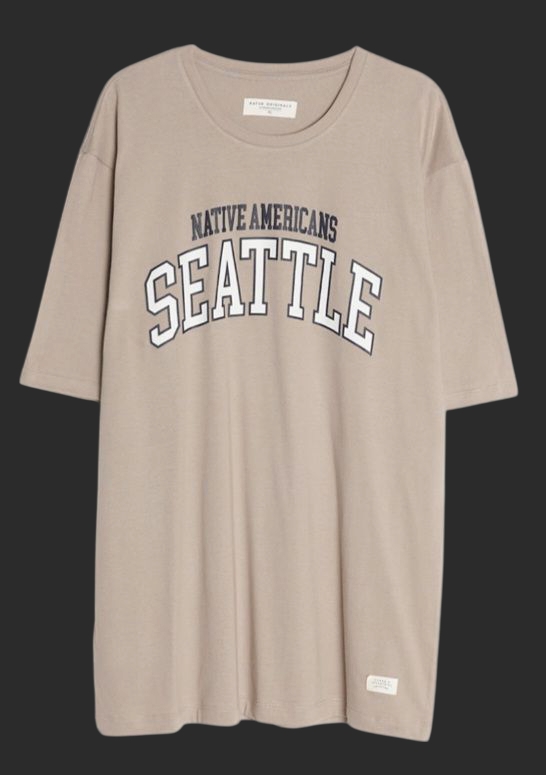 Camiseta Seattle Native Americans