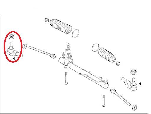 ROTULA DIRECCION FREELANDER 2 2.0 2013-2014