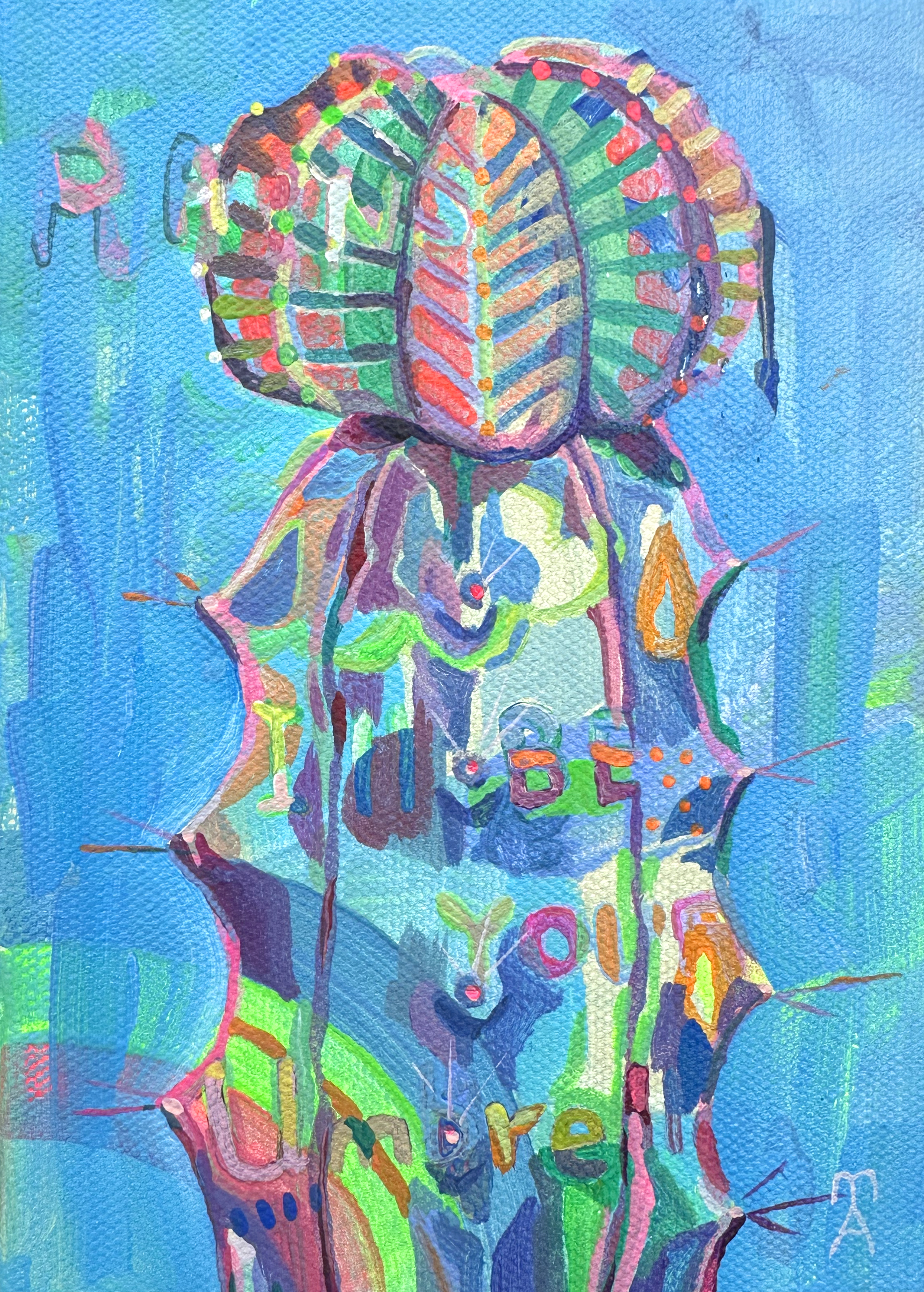Flood of Hues, Blue