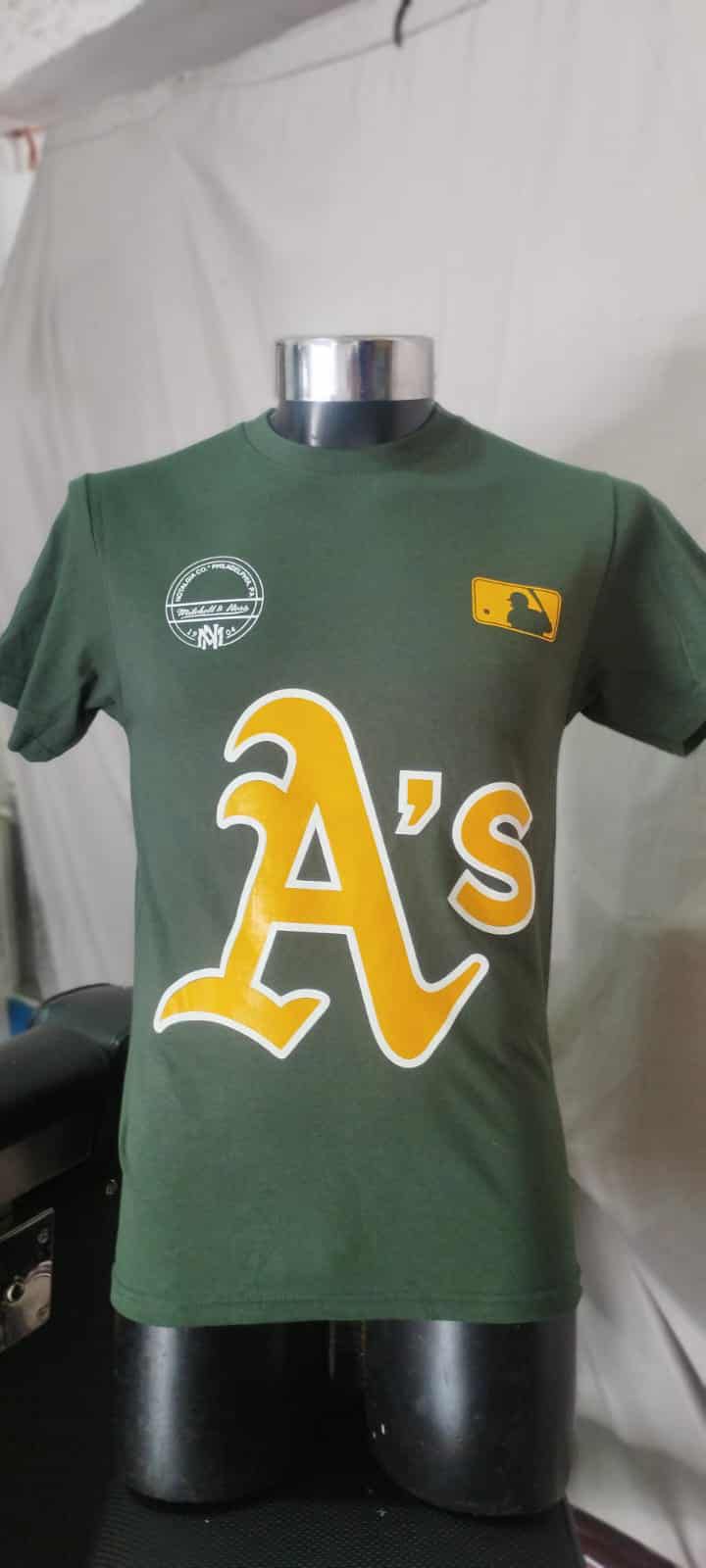 Camiseta A's verde