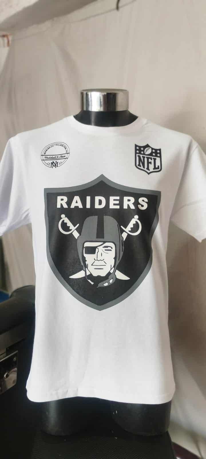 Camiseta de los Raiders