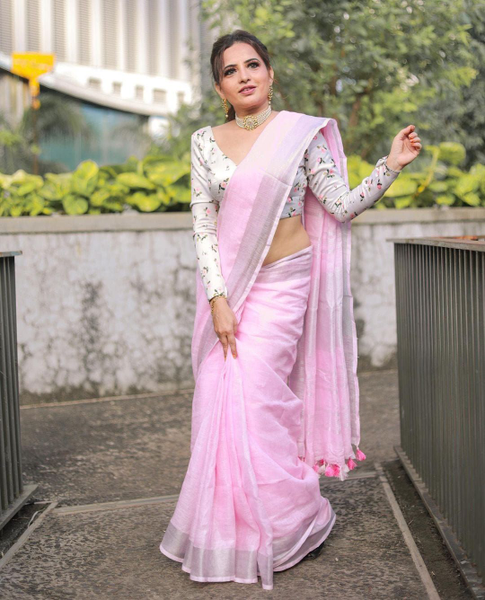 Light Pink Saree