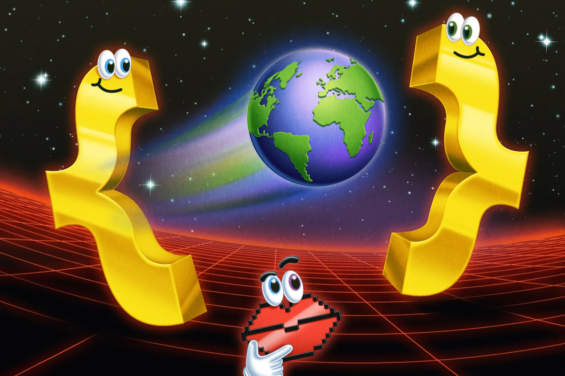Retro Bracket Figurines