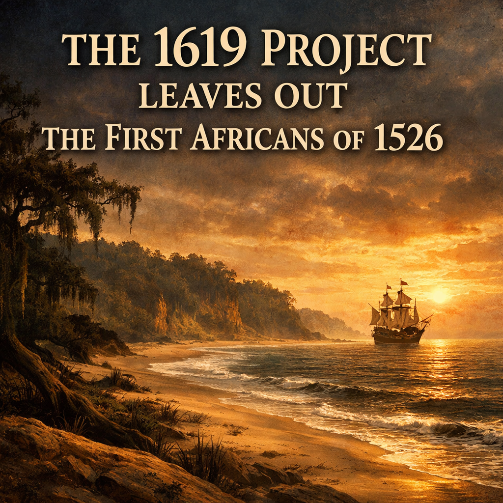 📜 The 1619 Project Leaves Out the First Africans of 1526