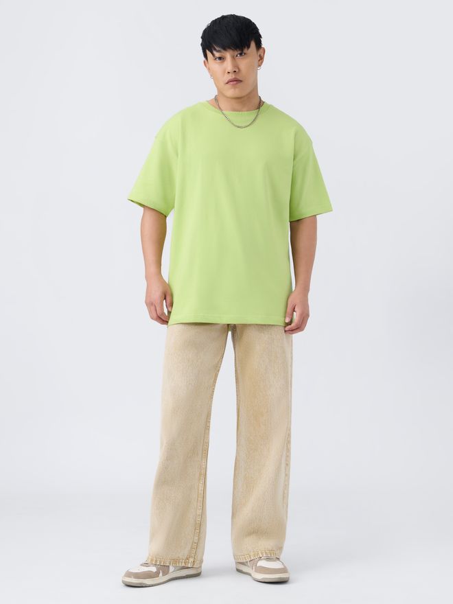 Oversized Lime Green T-Shirt