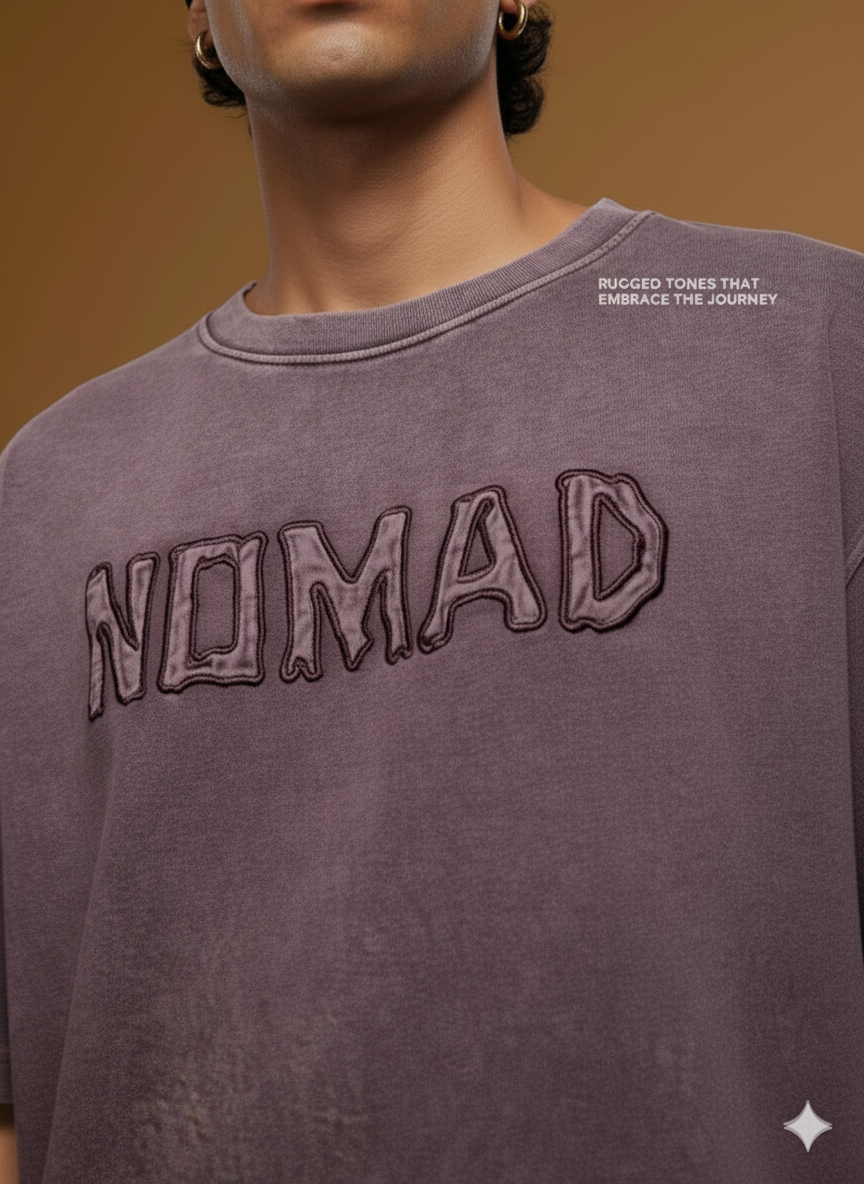 NOMAD Washed Purple T-Shirt