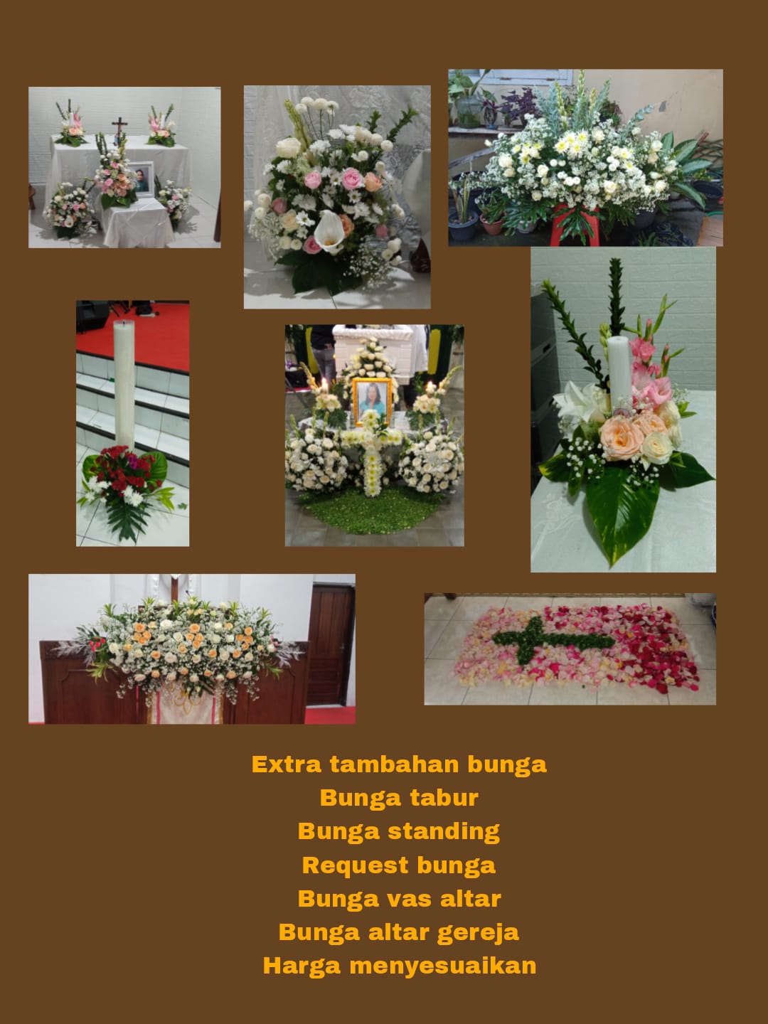 Karangan Bunga Duka paket hemat
