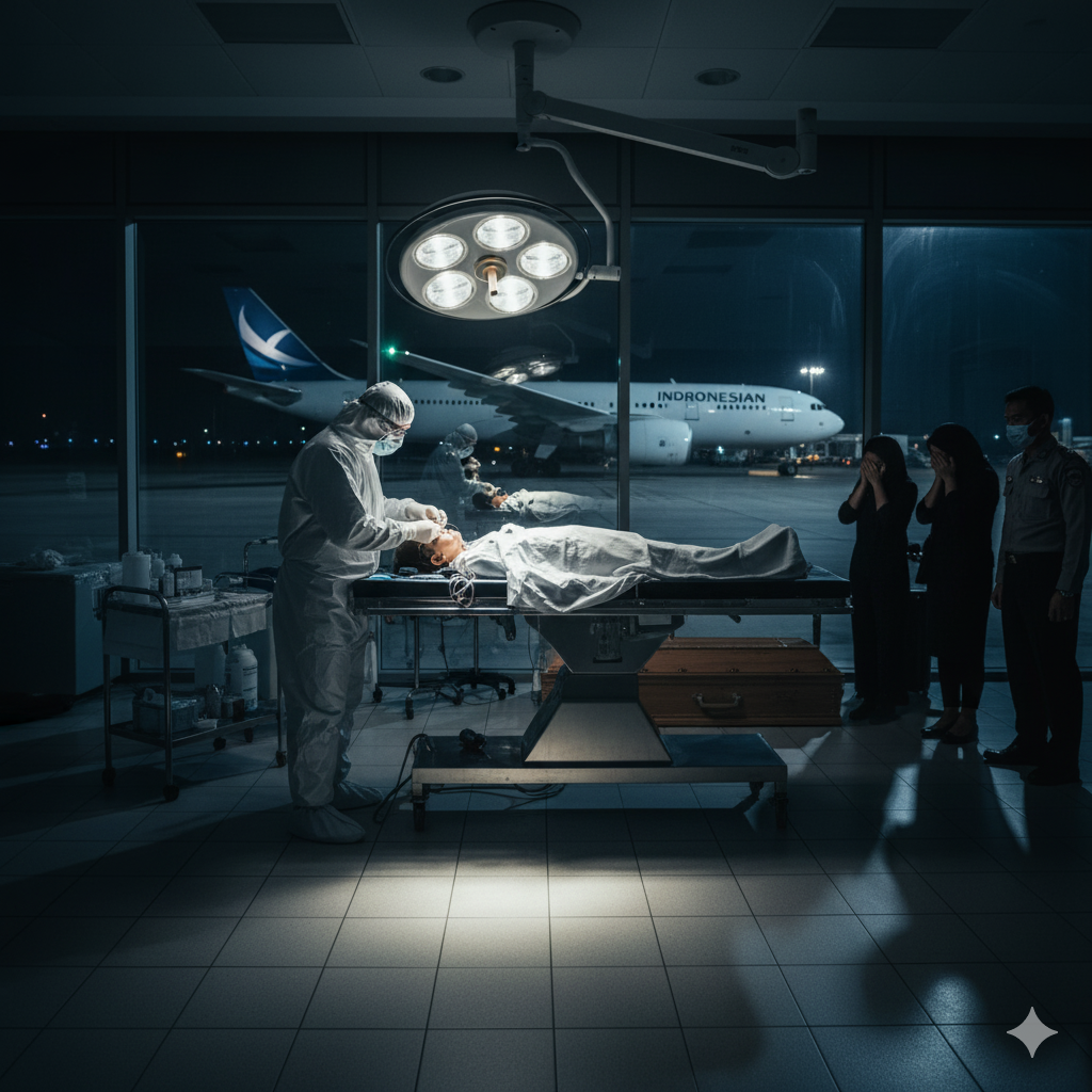 Medikolegal embalming untuk keperluan cargo YIA