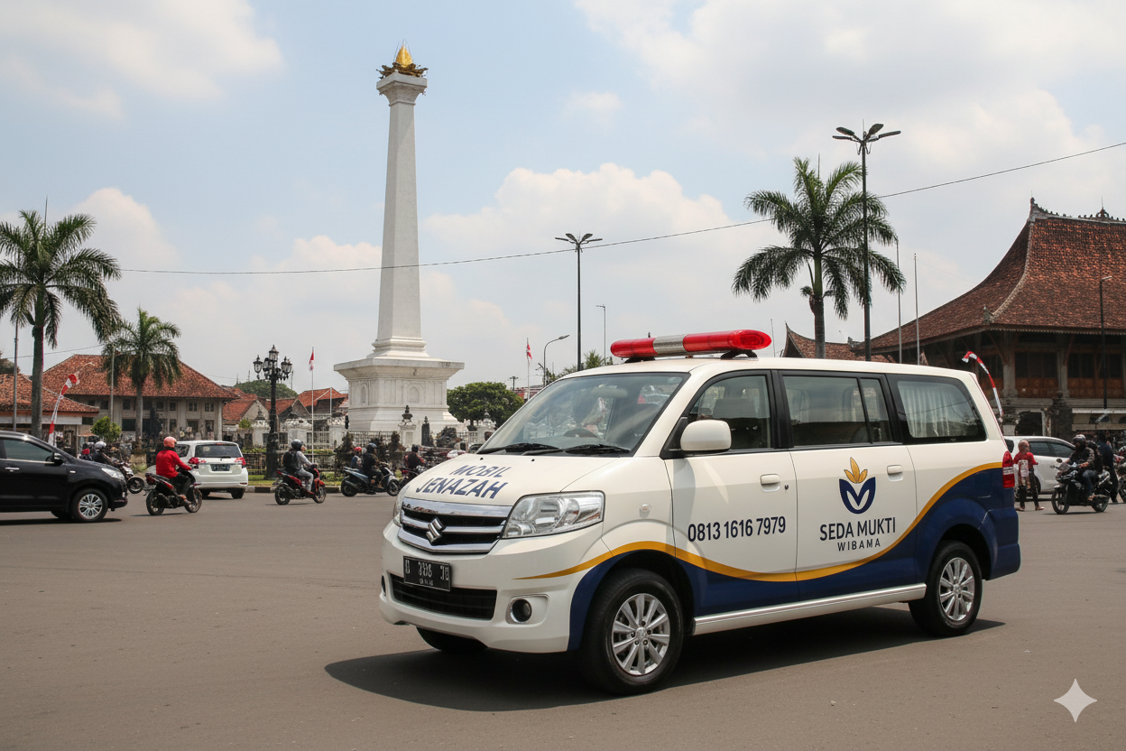 Mobil Jenazah Lintas Provinsi