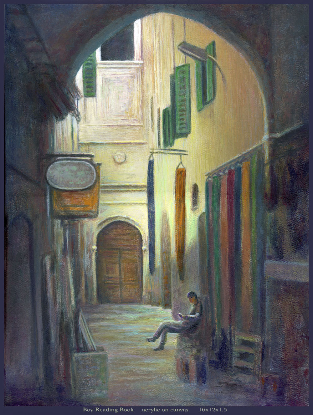 Boy Reading