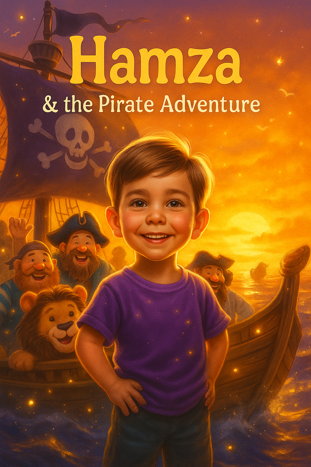 Hamza & the Pirate Adventure Book