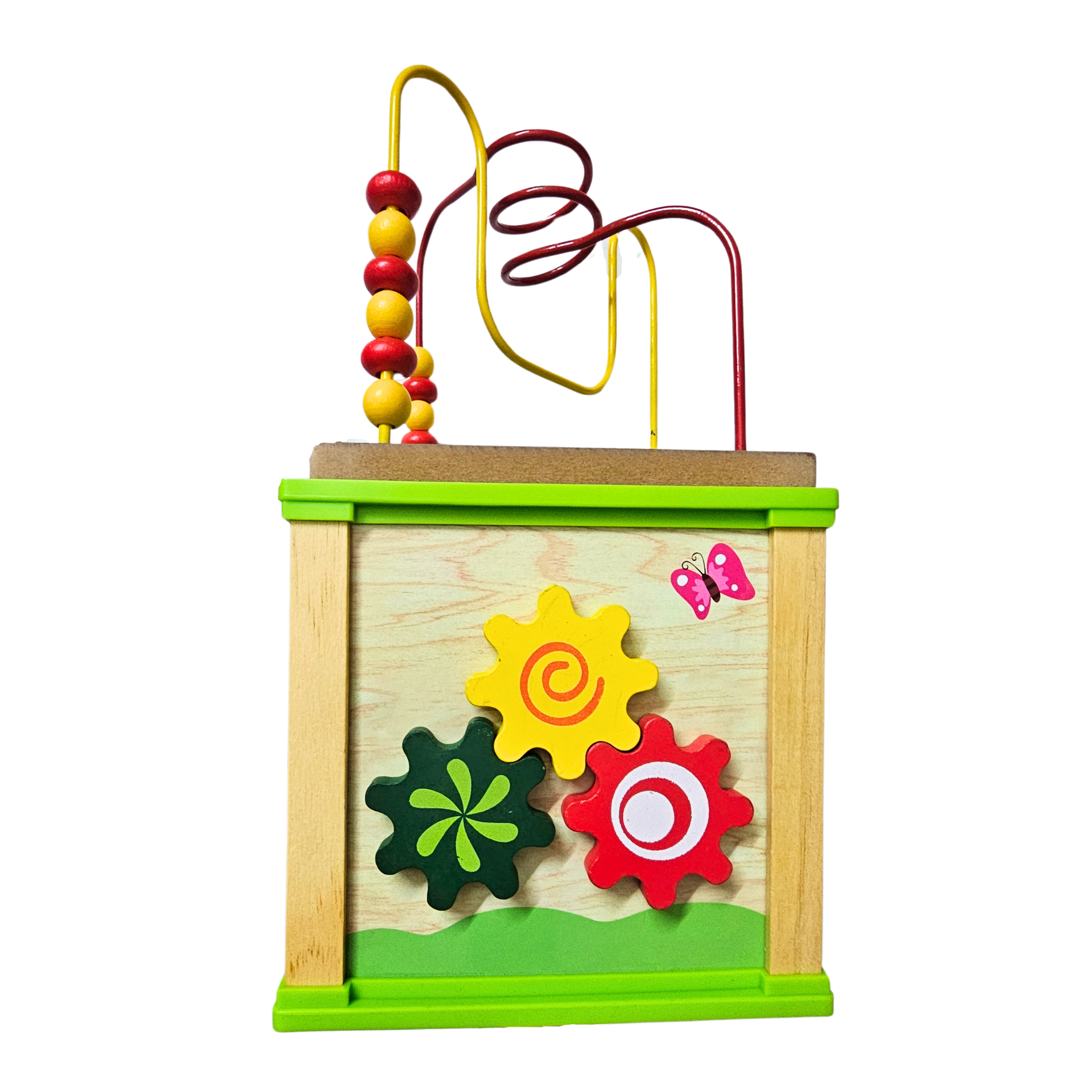 Wooden Activity Cube