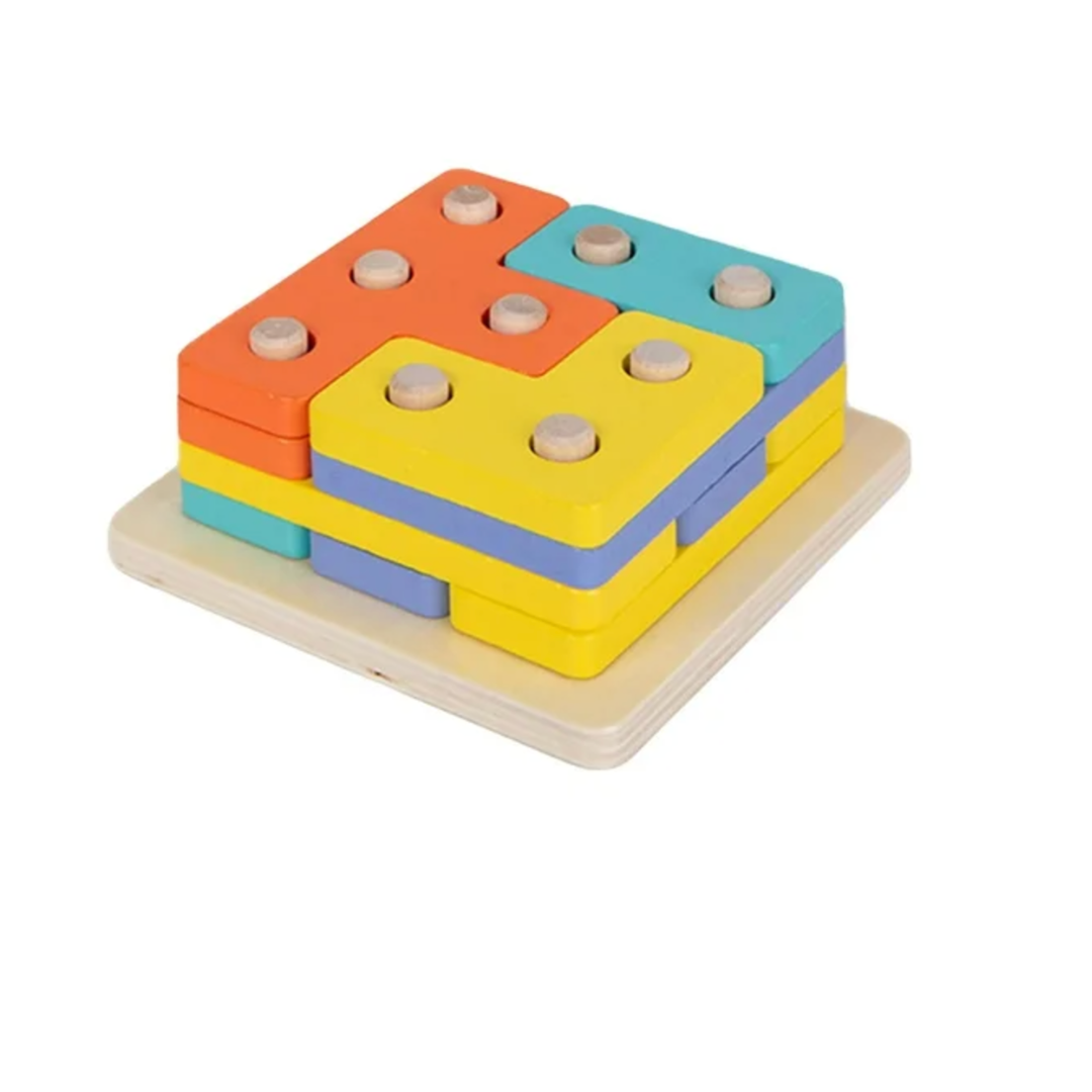 Wooden Shape Puzzle Toy