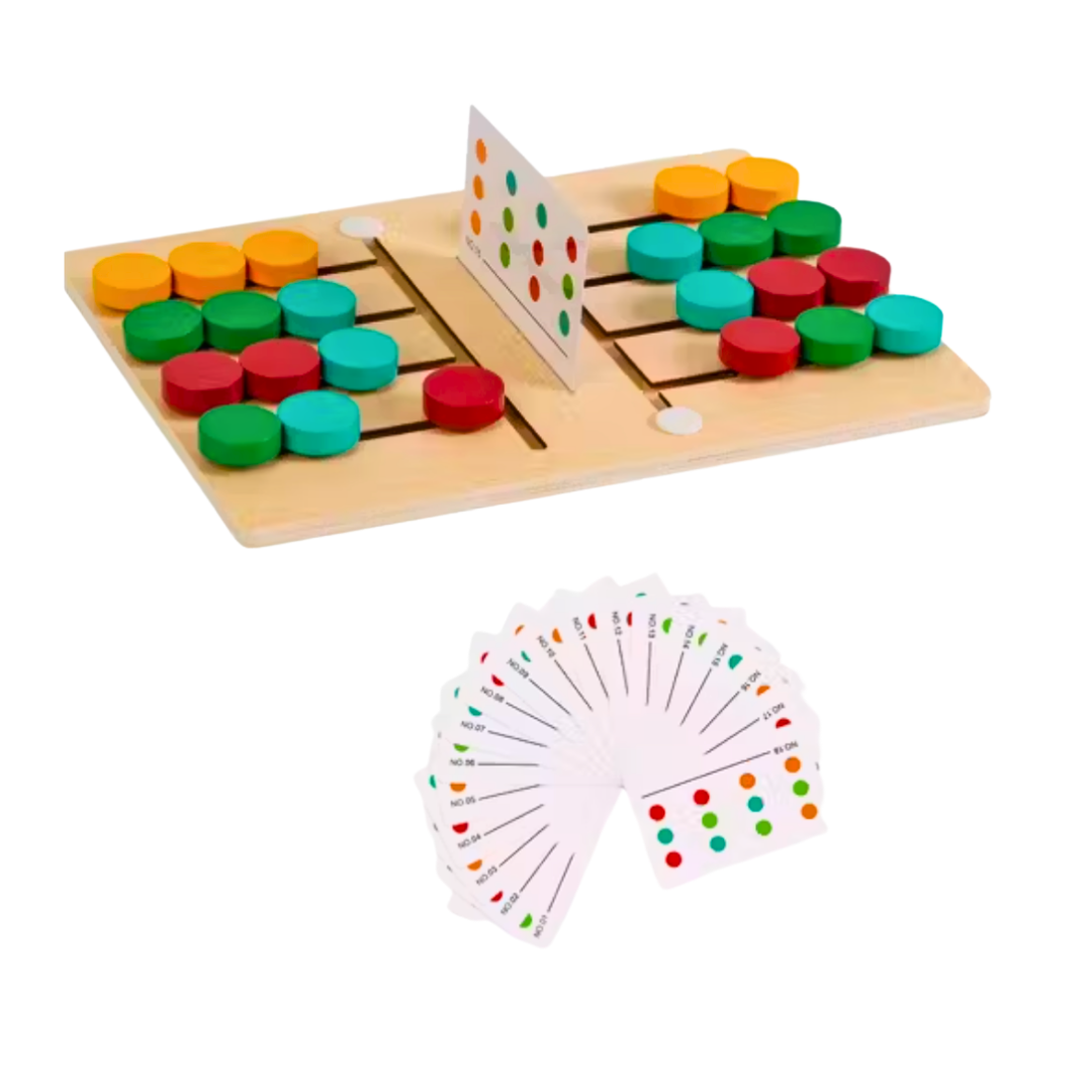 Four Colour Sorting Game – Double Player, Manaaz Kids