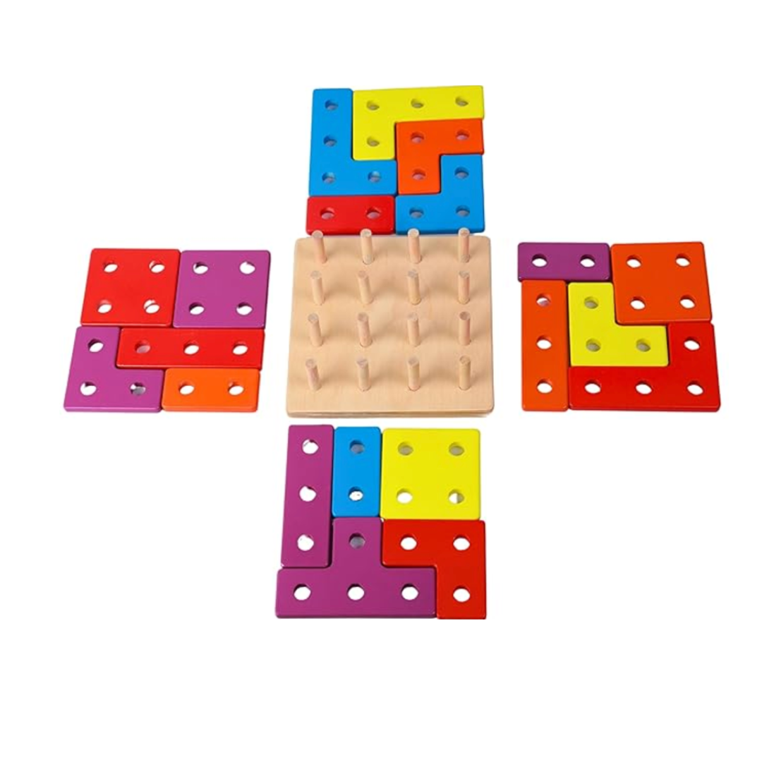 Wooden Shape Puzzle Toy