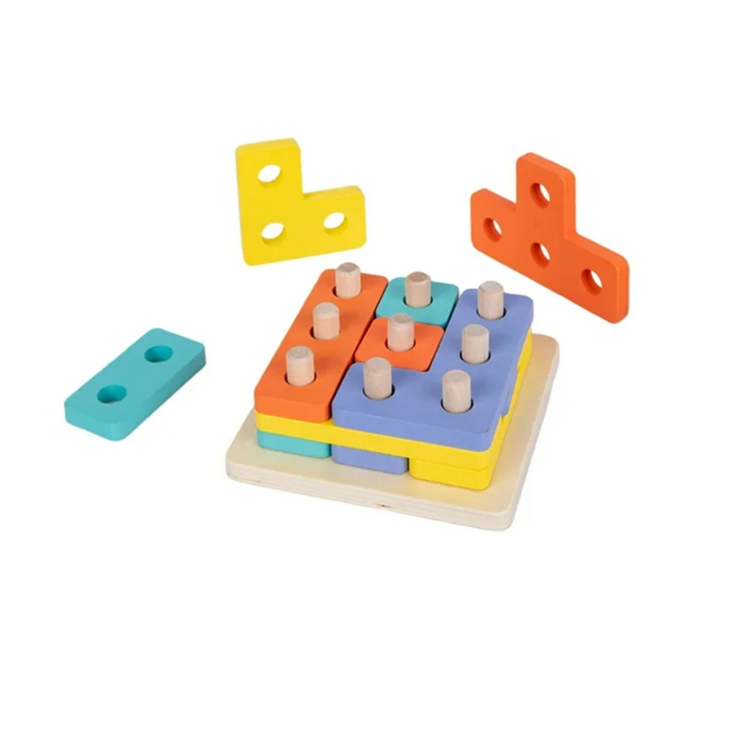 Wooden Shape Puzzle Toy
