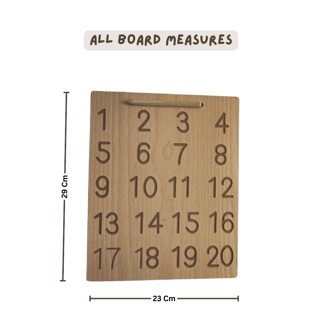 Montessori Inspired Tracing Board