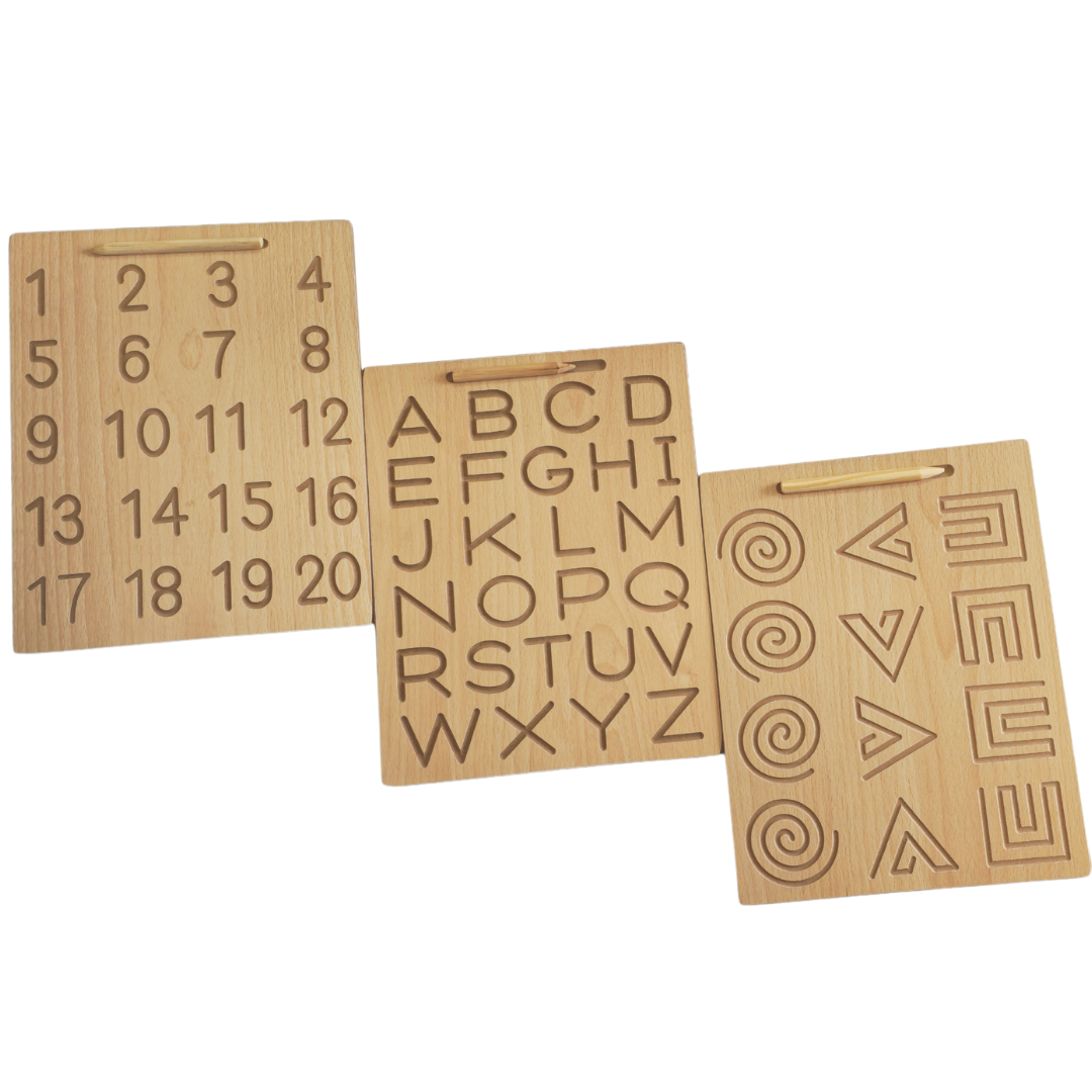 Montessori Inspired Tracing Board