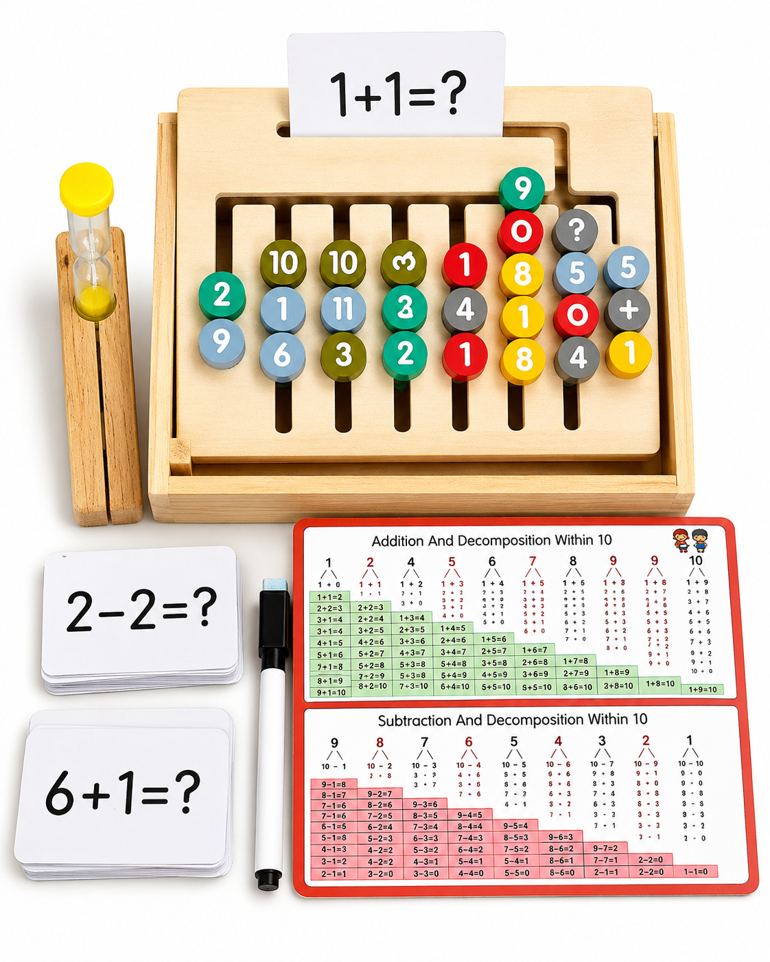 2 in 1 Spell and Solve Wooden Toy