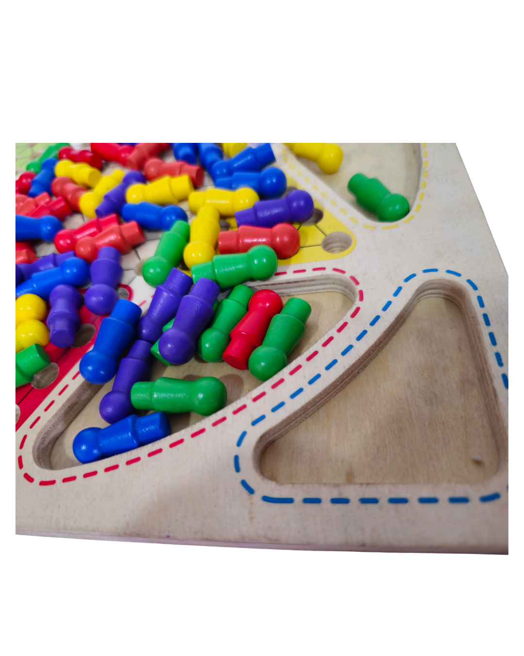 Ludo cum Chinese Checker 2-in-1 Board Game | Manaaz Kids