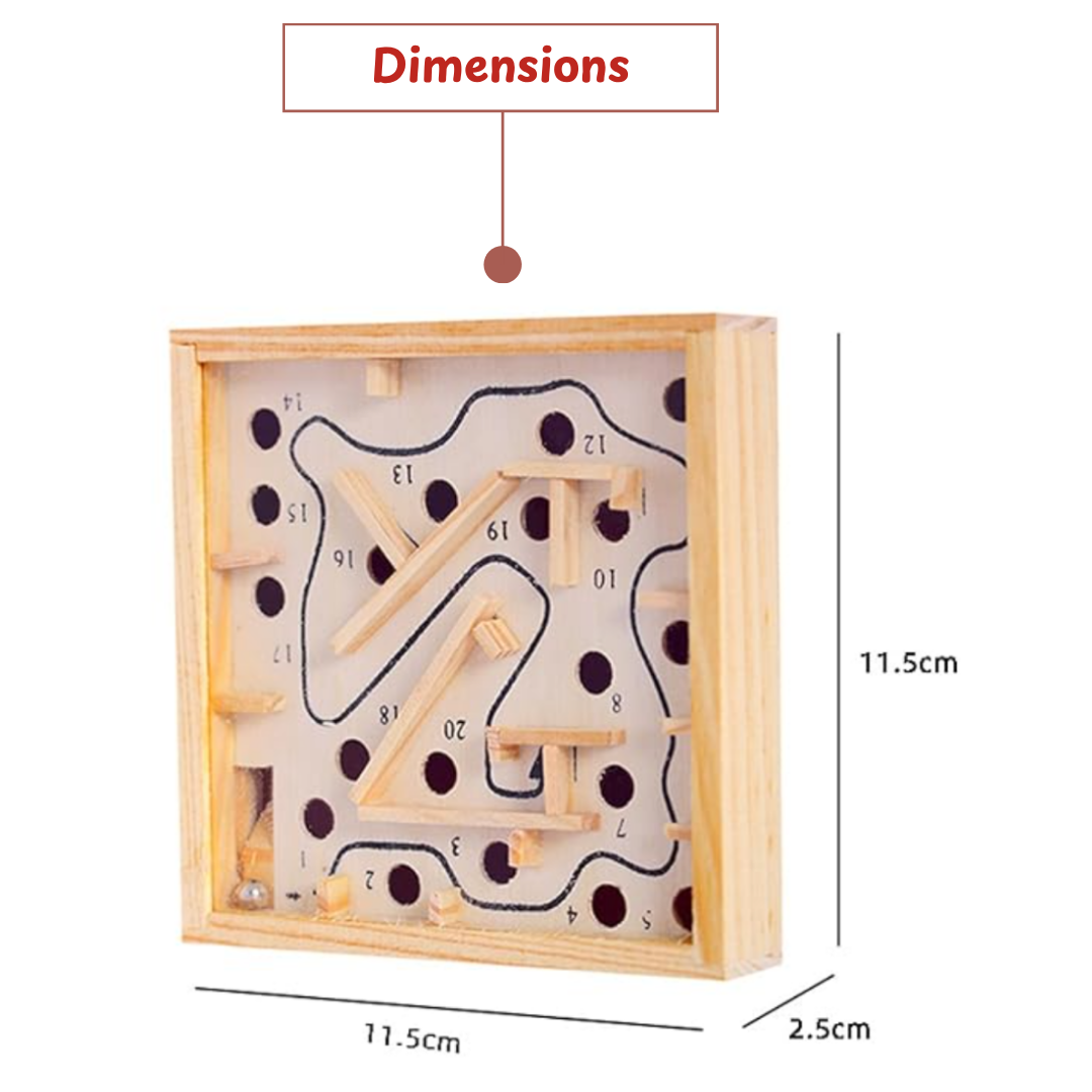 Wooden Educational Mini Games Combo