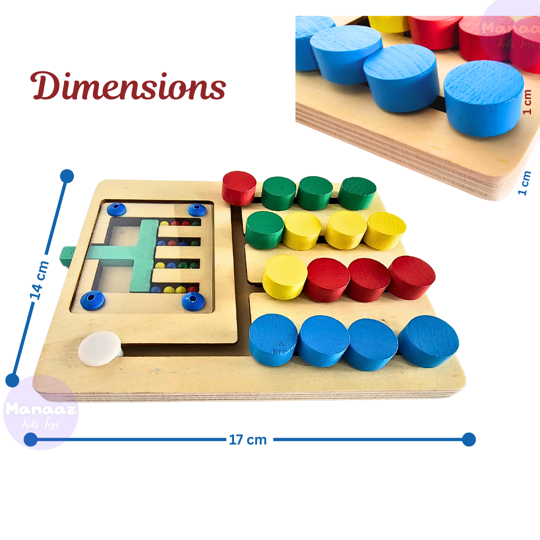 Four Colour Sorting Educational Toy | Manaaz Kids