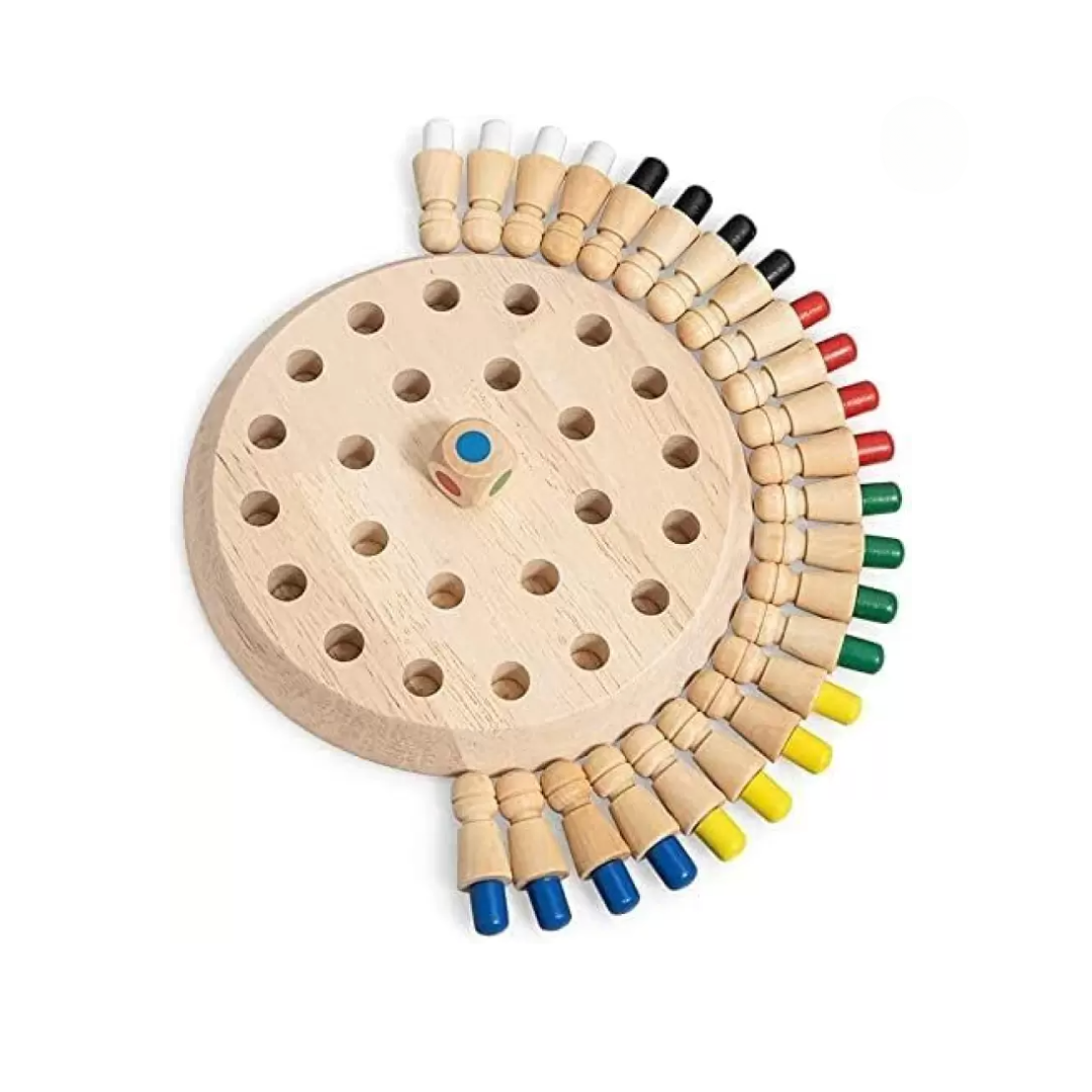 Wooden Memory Match Stick Game
