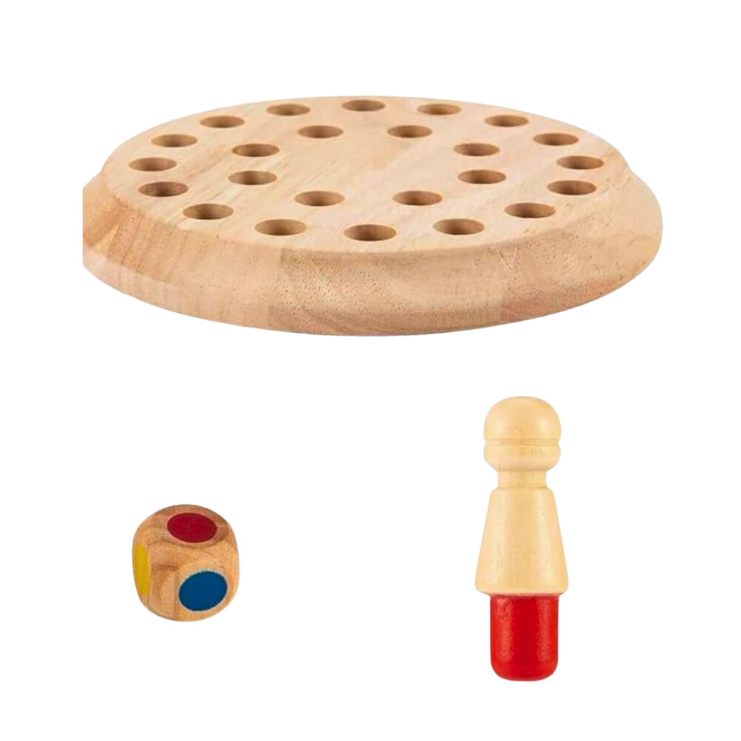 Wooden Memory Match Stick Game