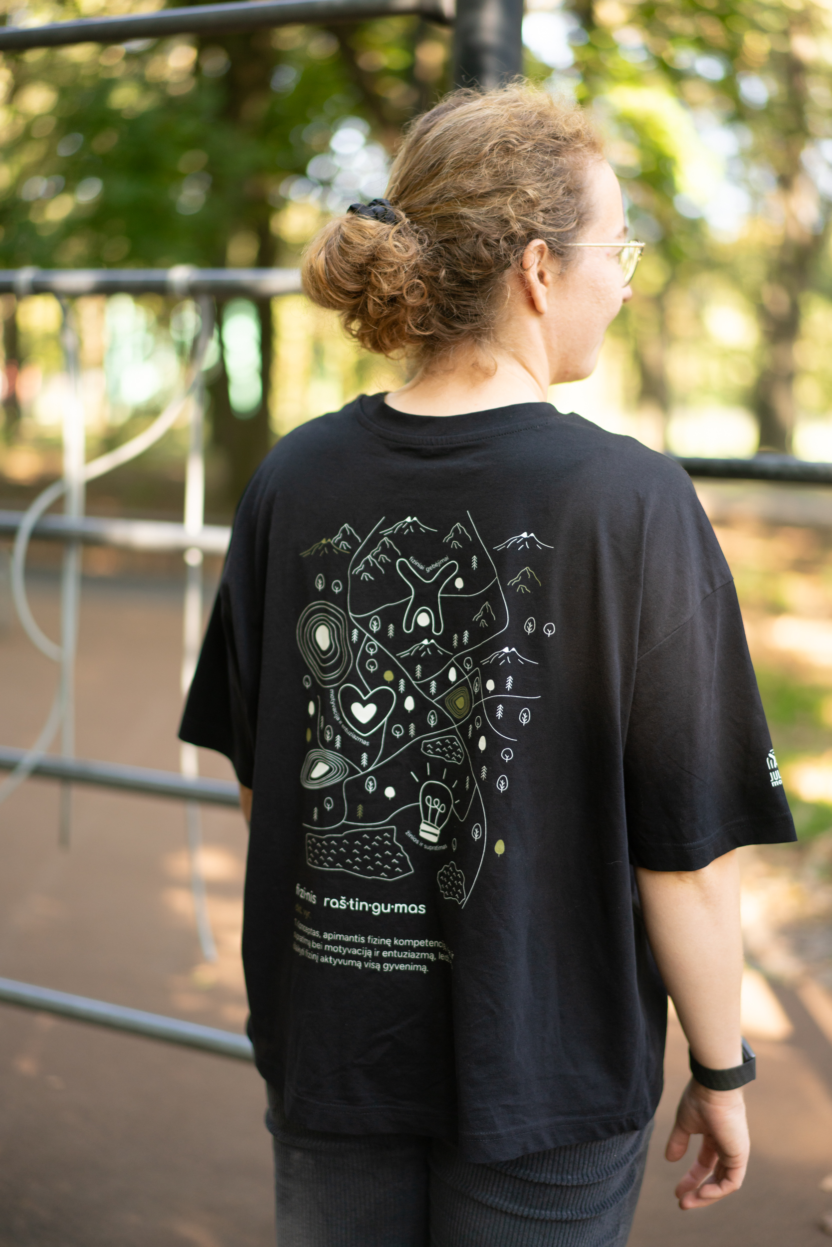 Marškinėliai "Fizinis raštingumas"