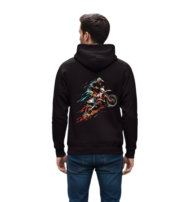 Sweatshirt "Adrenalina em Duas Rodas"