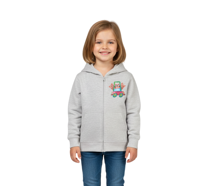 Casaco com três porquinhos