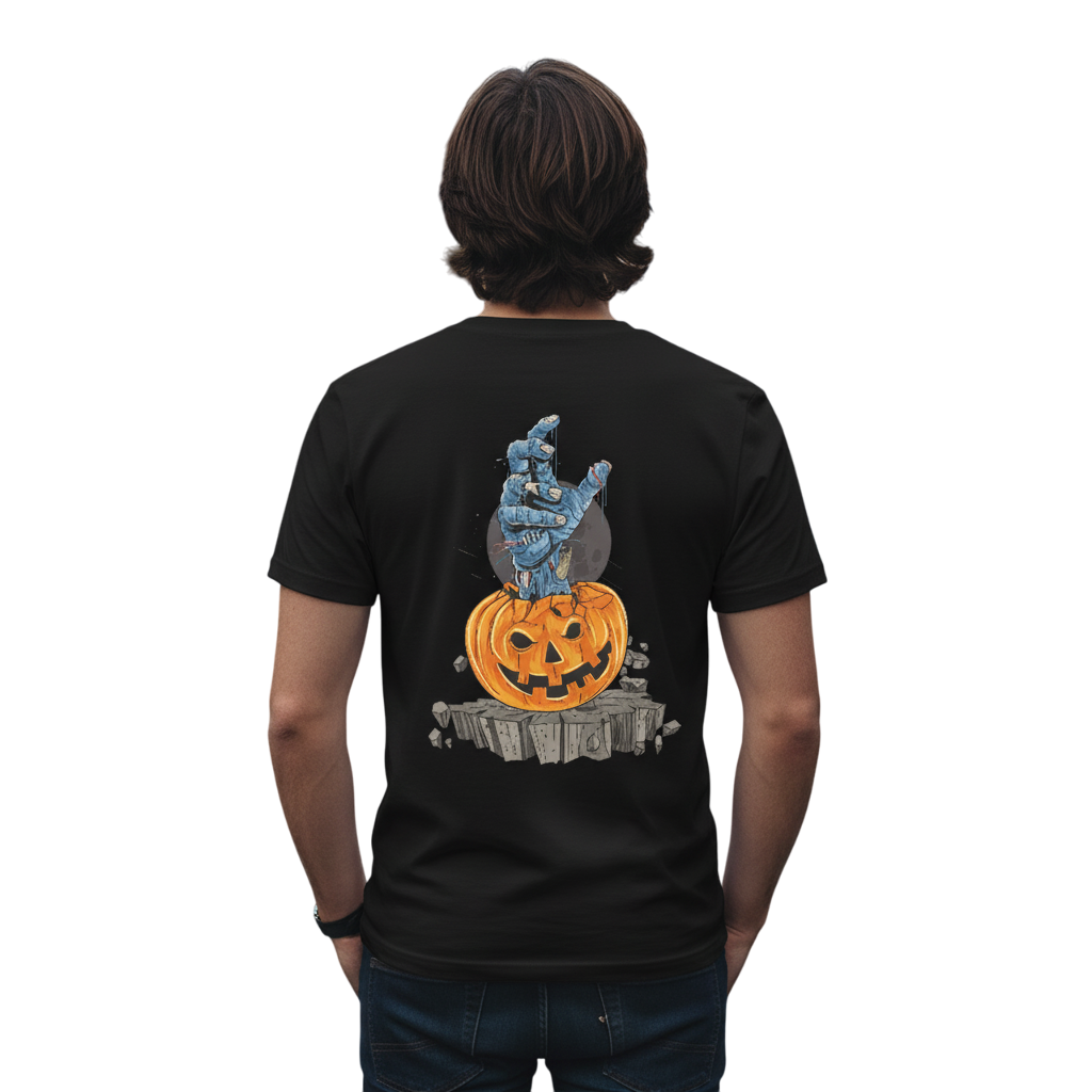 T-shirt de halloween - zombie