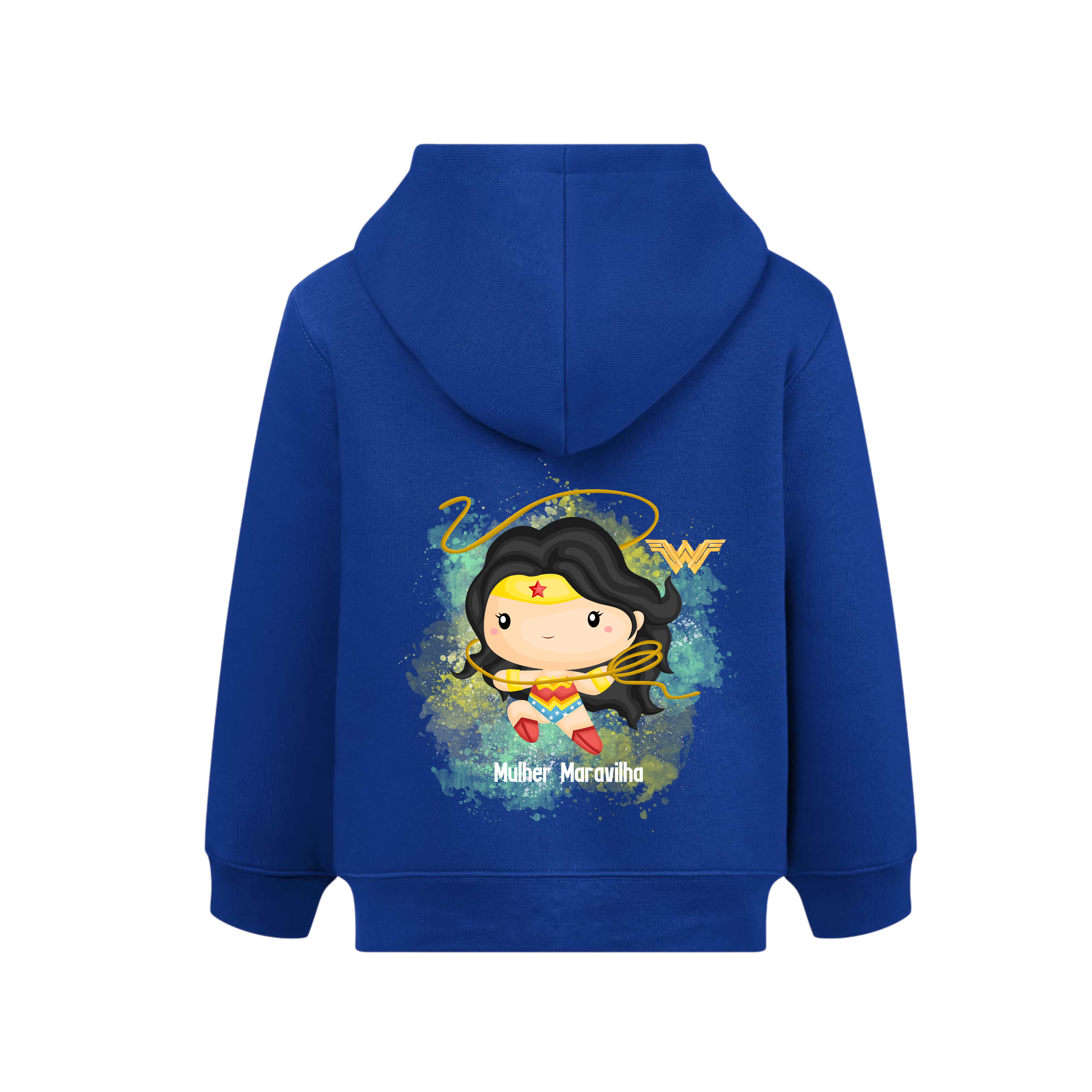 Casaco Mulher Maravilha - Para Pequenas Heroínas!