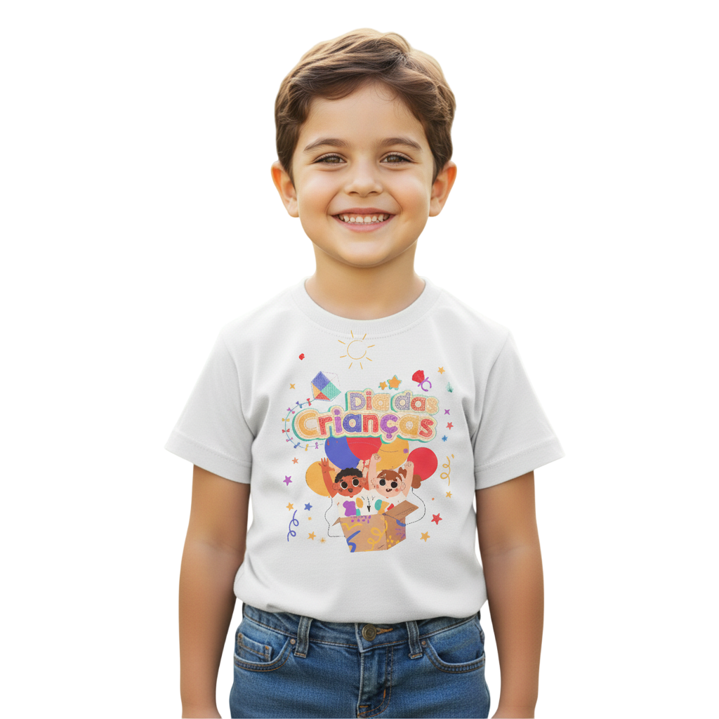 T-shirt dia da criança