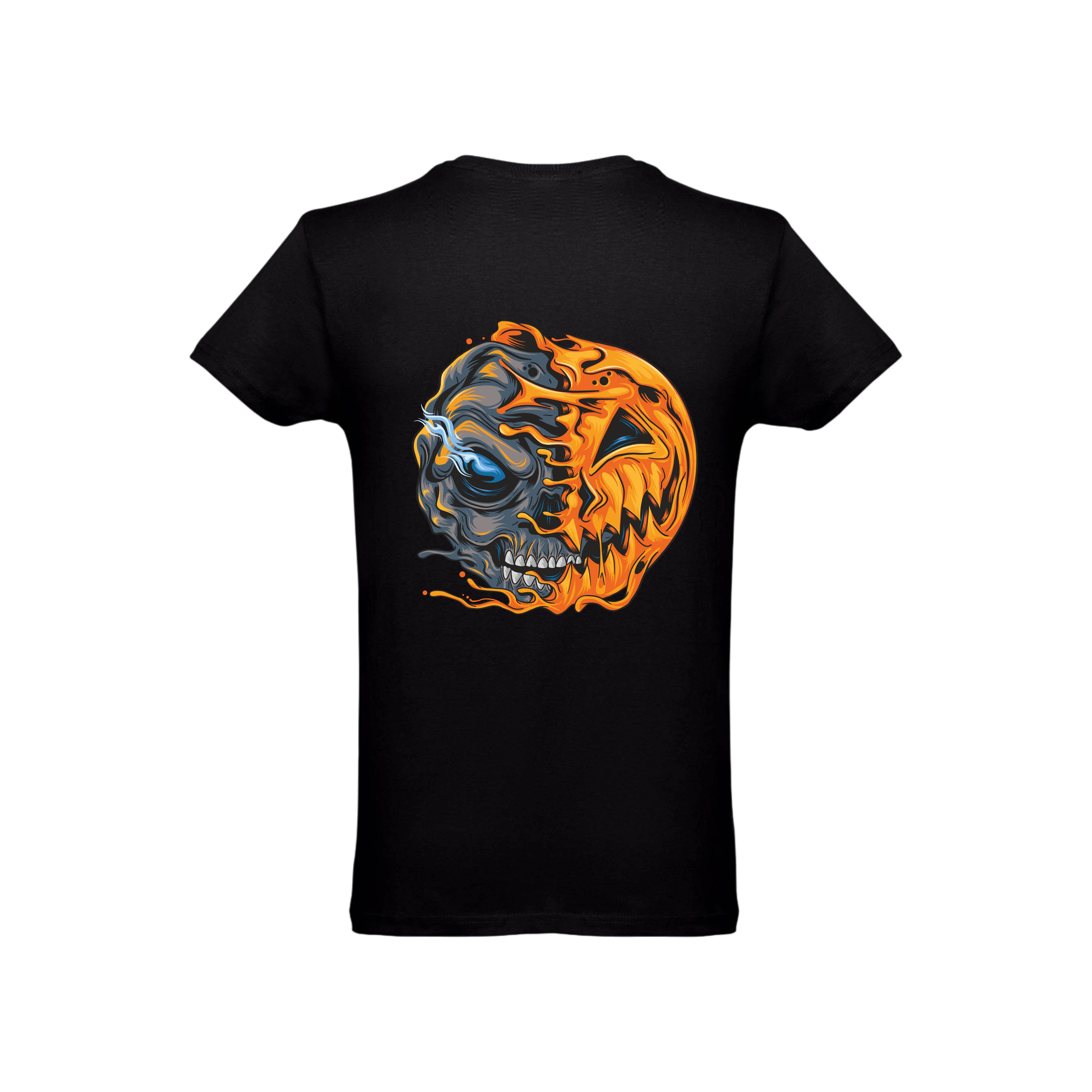 T-shirt de Halloween - fogo