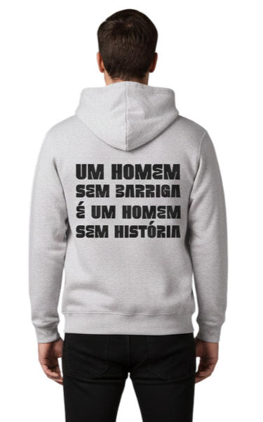 Casaco Um homem sem barriga é um homem sem historia