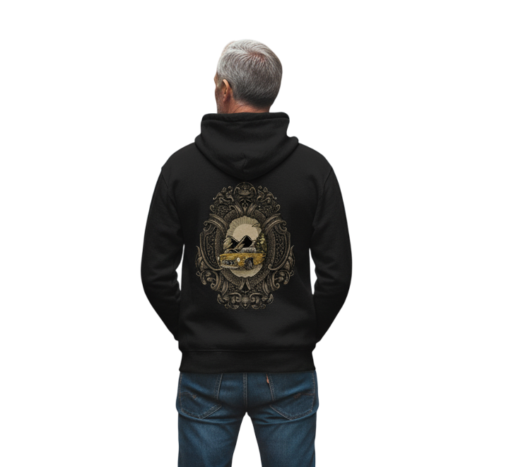 Sweatshirt Road Trip Retrô